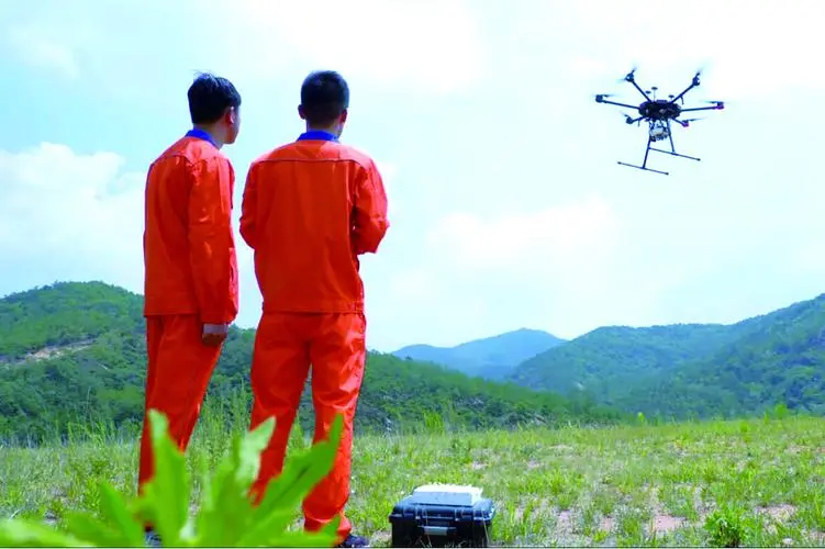 名山无人机倾斜摄影巡检拍摄